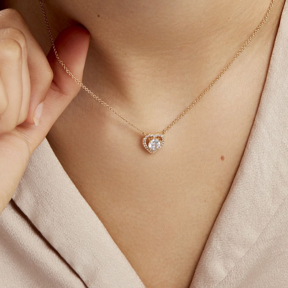 Collier Alais Plaqué Or Jaune Oxyde De Zirconium - Colliers avec pierres Femme | Marc Orian