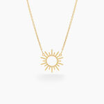 Collier Soleil Eternel Or Jaune - Colliers ete Femme | Marc Orian