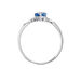 Bague Argent Blanc Avalon Oxyde De Zirconium - Solitaires Femme | Marc Orian