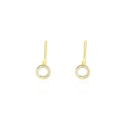 Boucles D'oreilles Pendantes Lavande Or Jaune Oxydes - Pendantes Femme | Marc Orian
