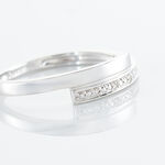 Bague Abigaelle Or Blanc Diamant - Bagues pierres pr&eacute;cieuses Femme | Marc Orian