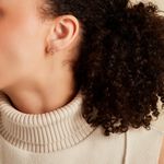 Boucles D'oreilles Puces Anh Argent Rose - Puces Femme | Marc Orian