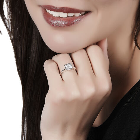 Bague Solitaire Dream Or Blanc Diamant - Bagues Solitaire Femme | Marc Orian