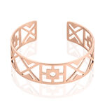 Bracelet Jonc Airelle Acier Rose - Bracelets joncs Femme | Marc Orian