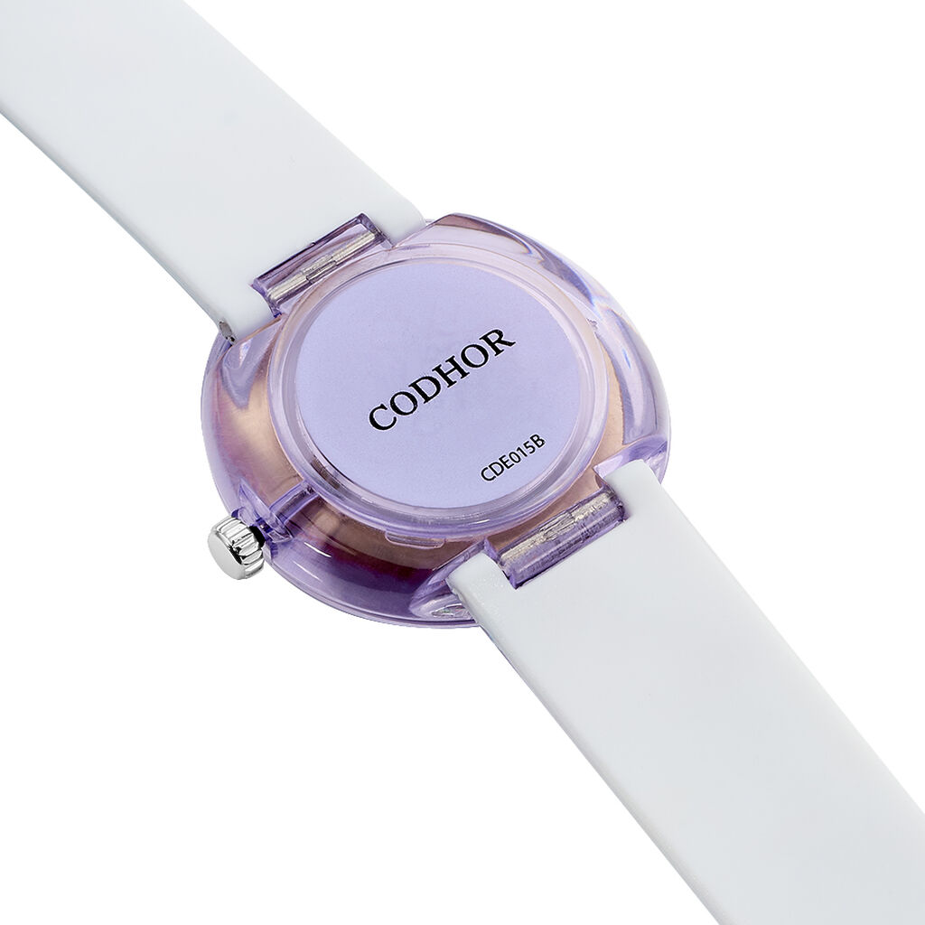 Montre Codhor Red Kid Anais Blanc - Montres Enfant | Marc Orian
