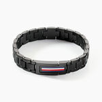 Bracelet Tommy Hilfiger Mason Acier Noir - Bracelets cha&icirc;nes Homme | Marc Orian
