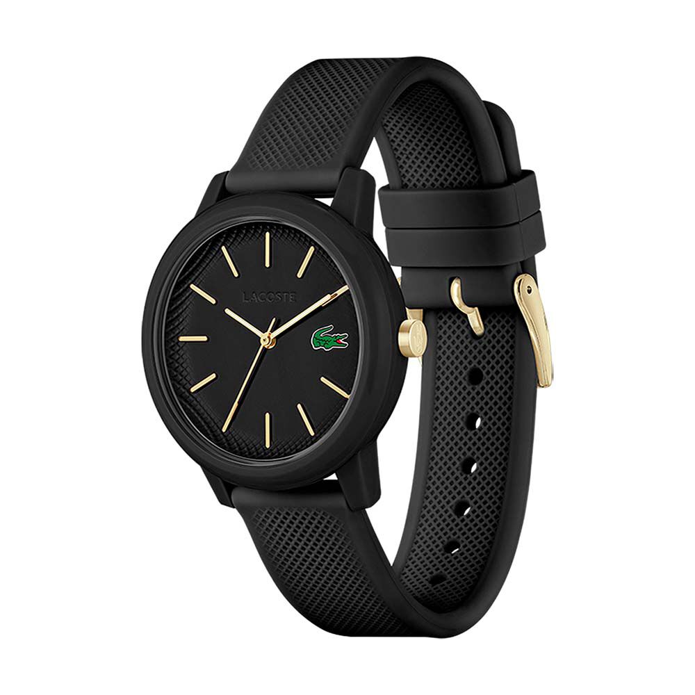 Montre Lacoste 12.12 Noir - Montres &eacute;tanches Femme | Marc Orian