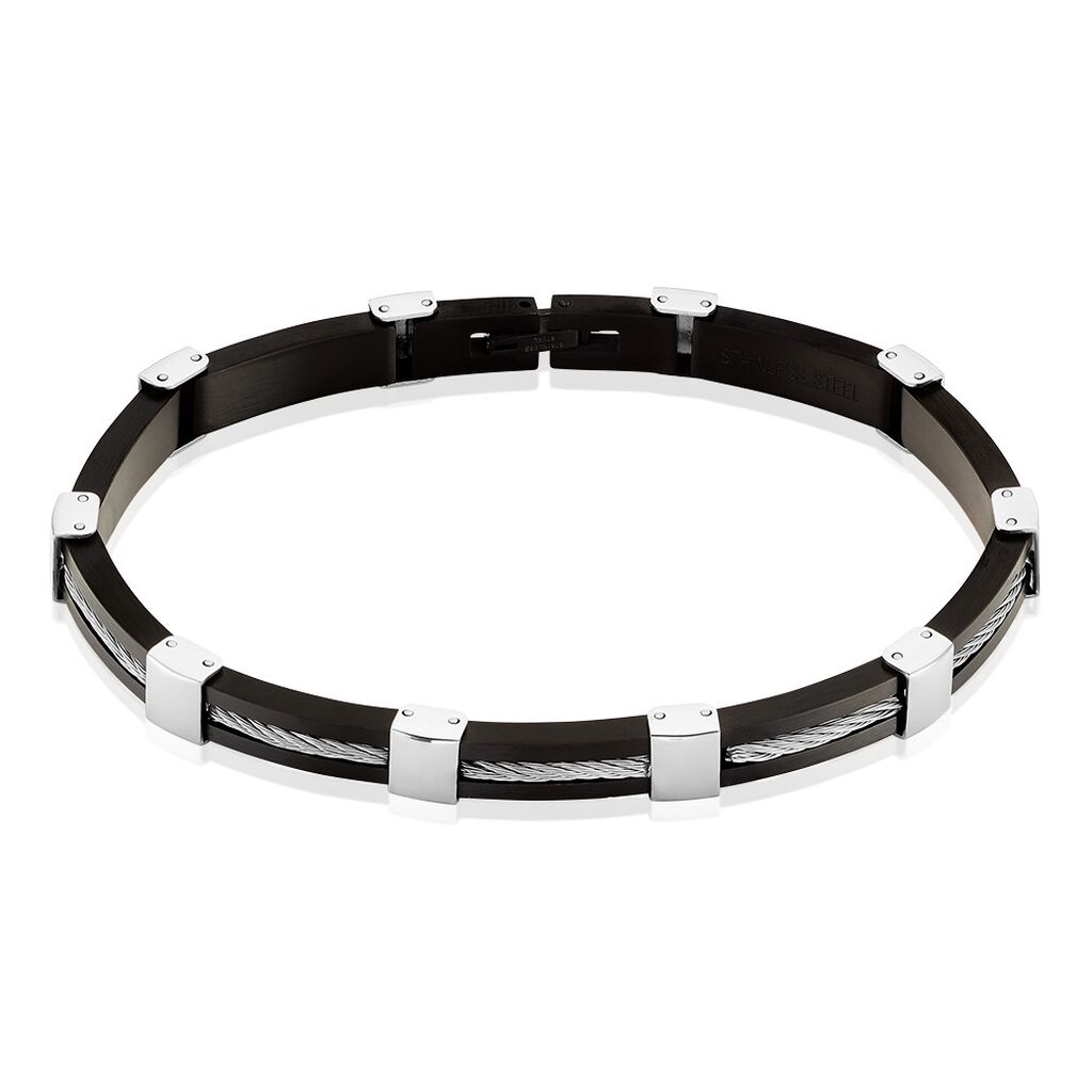 Bracelet Dolovan Acier Blanc - Bracelets chaînes Homme | Marc Orian