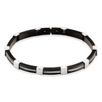 Bracelet Dolovan Acier Blanc - Bracelets cha&icirc;nes Homme | Marc Orian