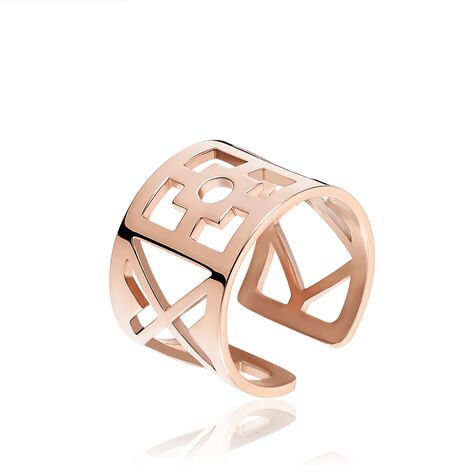 Bague Airelle Acier Rose - Bijoux fantaisie Femme | Marc Orian