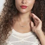 Collier Kane Argent Blanc Oxyde De Zirconium - Colliers avec pierres Femme | Marc Orian