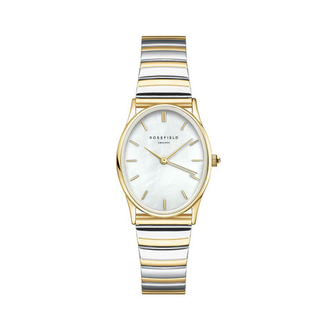 Montre Rosefield Oval Nacre Blanche - Montres &eacute;tanches Femme | Marc Orian