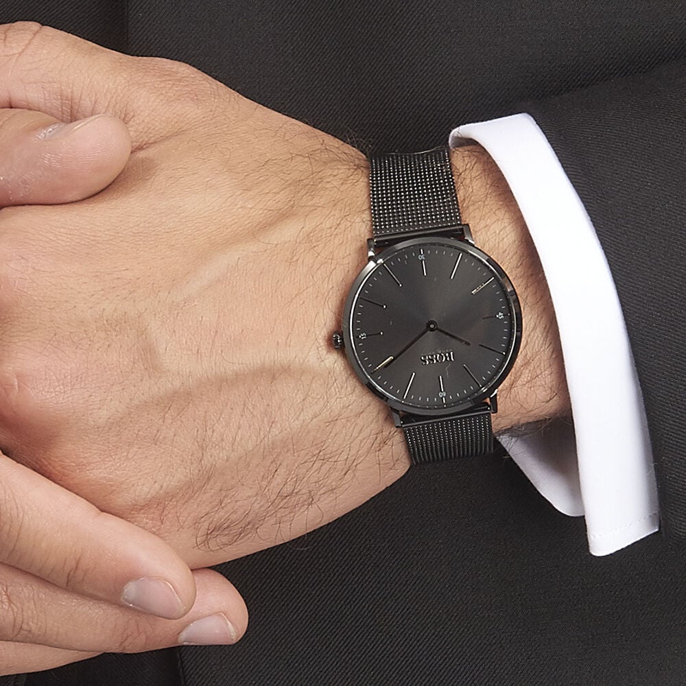 Montre boss noir store