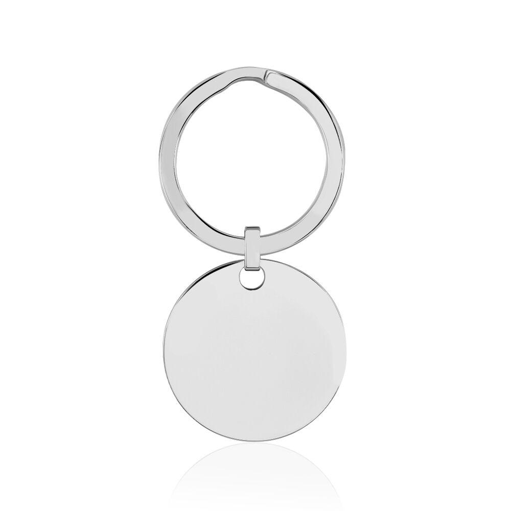 Porte Clefs Shai Acier Blanc - Black Friday bijoux Unisex | Marc Orian