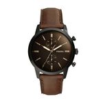 Montre Fossil Townsman Chrono Noir - Montres classiques Homme | Marc Orian