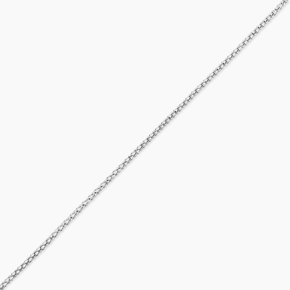 Collier Nahila Argent Blanc - Chaines Femme | Marc Orian