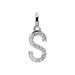 Pendentif Klementine Or Blanc Oxyde De Zirconium - Pendentifs Femme | Marc Orian