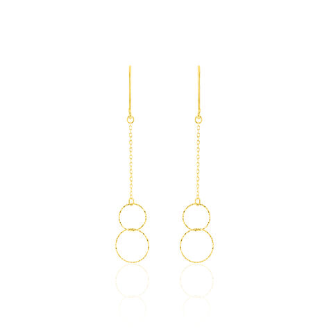 Boucles D'oreilles Pendantes Leonetta Or Jaune - Boucles d'oreilles Pendantes Femme | Marc Orian