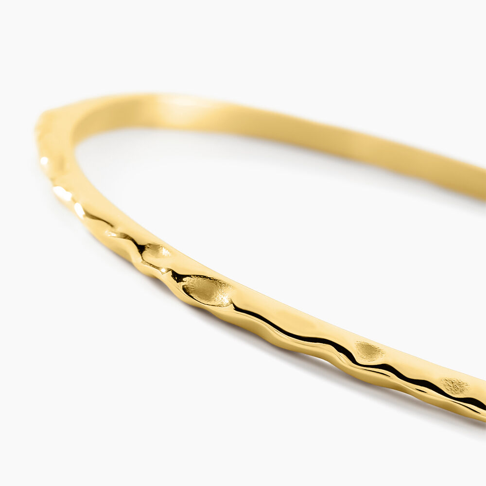 Bracelet Jonc Coimbra Acier Jaune - Bracelets joncs Femme | Marc Orian