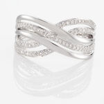 Bague Ocean Or Blanc Diamant - Parures de mariage Femme | Marc Orian