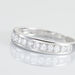 Demi Alliance Heket Argent Blanc Oxyde De Zirconium - Alliances Femme | Marc Orian