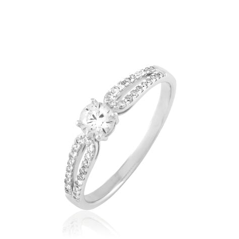 Bague Solitaire Katalina Or Blanc Diamant - Solitaires Femme | Marc Orian