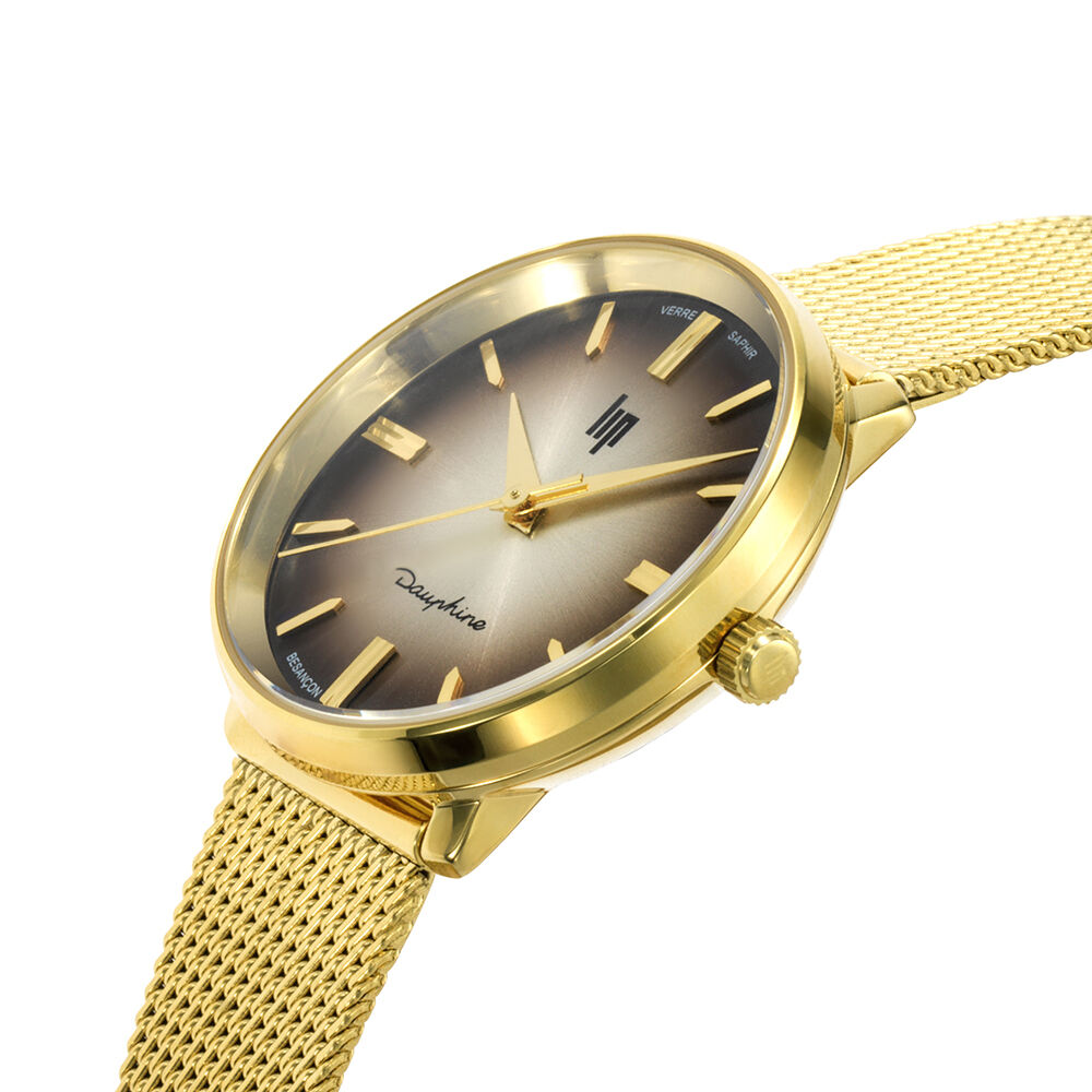 Montre Lip Dauphine Marron - Montres étanches Femme | Marc Orian