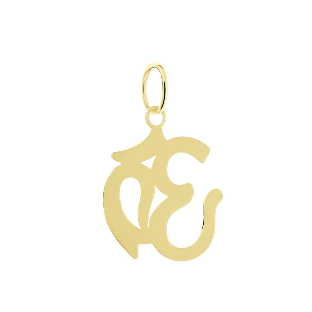 Pendentif Atenea Ohm Or Jaune - Pendentifs Famille | Marc Orian