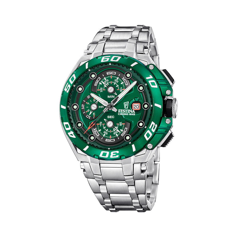 Montre Festina Chrono Bike 6 Vert - Montres &eacute;tanches Homme | Marc Orian