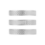 Bague Sirine Acier Blanc - Bijoux fantaisie Femme | Marc Orian