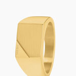 Chevali&egrave;re Phebus Him Classique Acier Jaune - Bijoux fantaisie Homme | Marc Orian