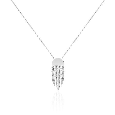 Collier Ane Argent Blanc - Colliers fantaisie Femme | Marc Orian