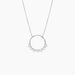 Collier Camil Argent Blanc Oxyde De Zirconium - Colliers avec pierres Femme | Marc Orian