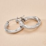 Cr&eacute;oles Maia Argent Blanc - Cr&eacute;oles Femme | Marc Orian