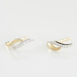 Boucles D'oreilles Puces Callum Or Jaune Diamant - Pendantes Femme | Marc Orian