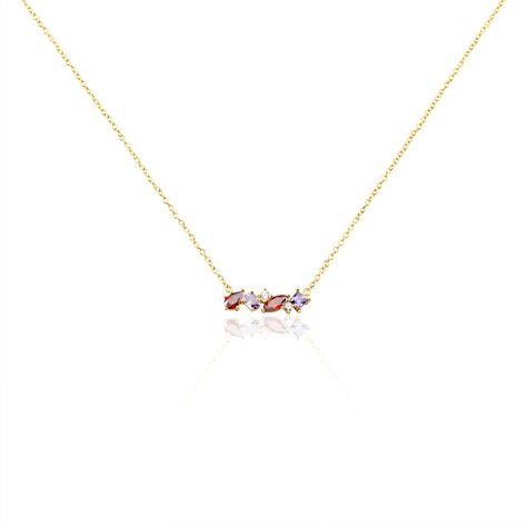 Collier Muire Plaqué Or Oxyde - Colliers avec pierres Femme | Marc Orian