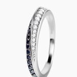 Bague Argent Blanc Agoston Oxydes De Zirconium - Bijoux fantaisie Femme | Marc Orian