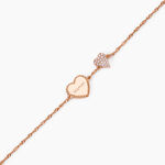 Bracelet Gloria Argent Rose Oxyde De Zirconium - Bracelets fantaisie Femme | Marc Orian