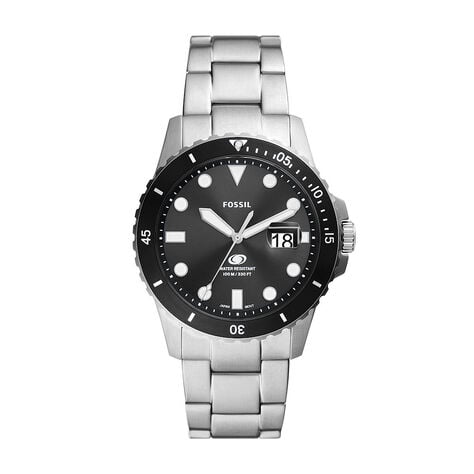 Montre Fossil Blue Dive Noir - Montres &eacute;tanches Homme | Marc Orian
