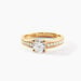 Bague Aramis Ld Or Jaune Diamant Synth&eacute;tique - Solitaires Femme | Marc Orian