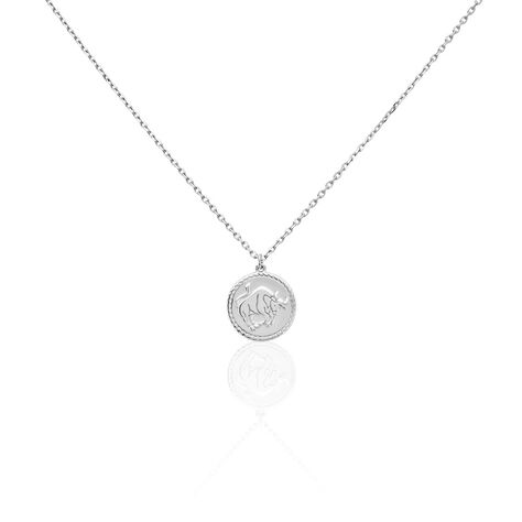 Collier Argent Blanc Lew - Colliers fantaisie Homme | Marc Orian