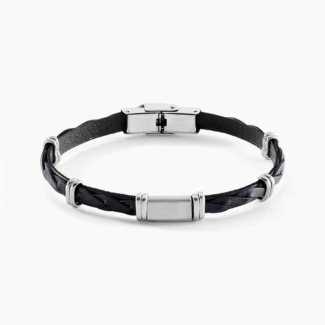 Bracelet Acier Blanc Pacome - Bracelets cuir Homme | Marc Orian