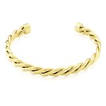 Bracelet Jonc Acier Dore Alexandru - Bracelets joncs Femme | Marc Orian