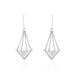 Boucles D'oreilles Pendantes Timala Argent Blanc - Pendantes Femme | Marc Orian