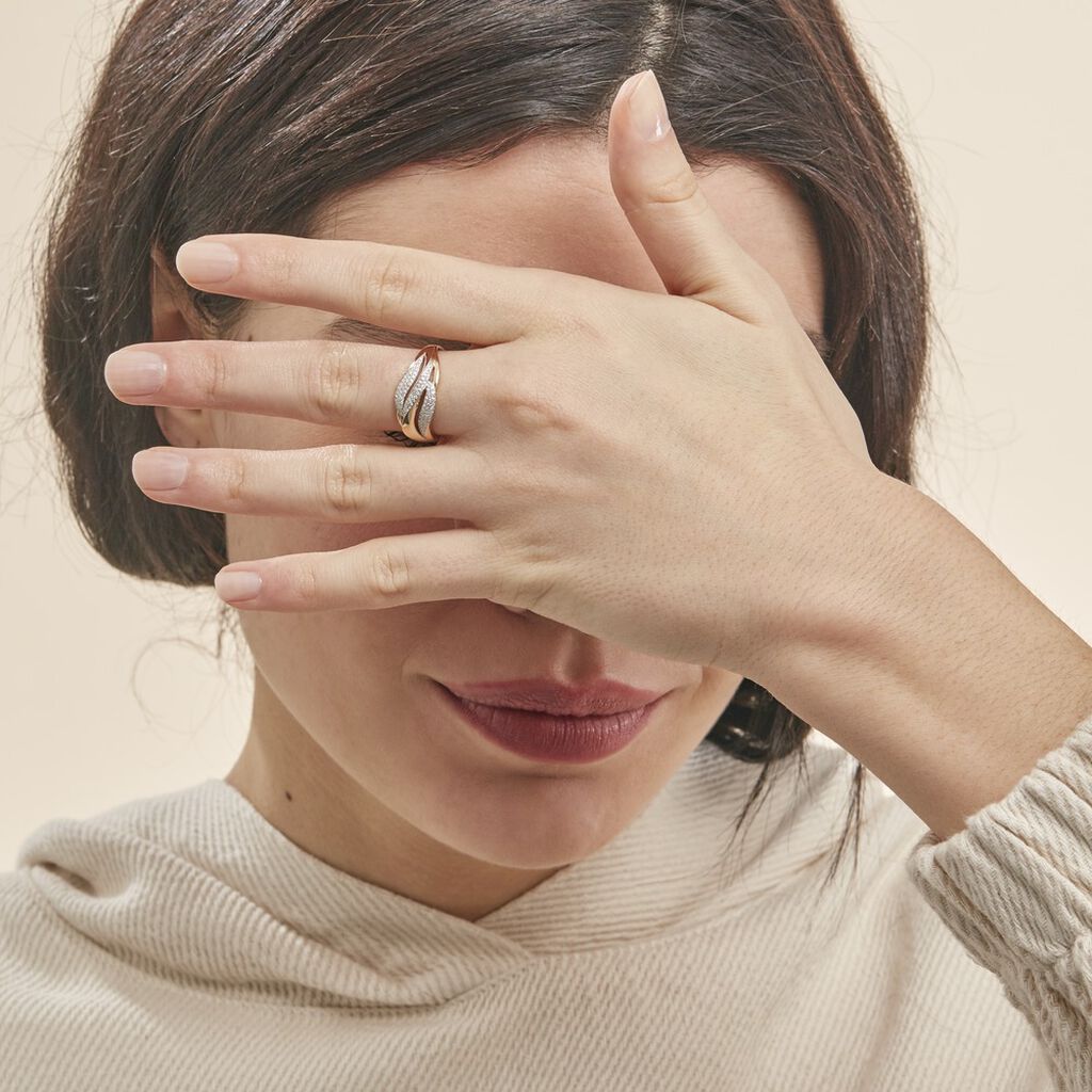 Bague Atlantide Or Jaune Diamant - Bagues Femme | Marc Orian