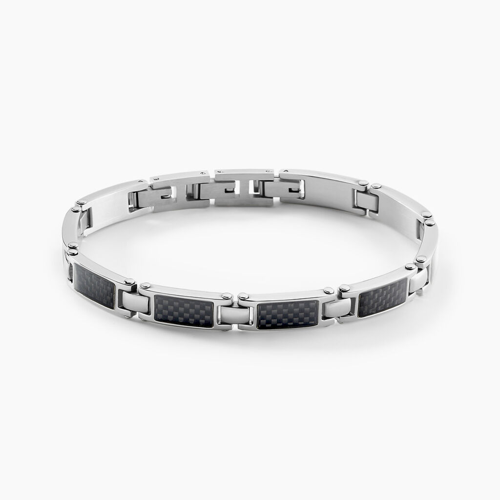 Bracelet Arnaud Acier Blanc - Bracelets cha&icirc;nes Homme | Marc Orian