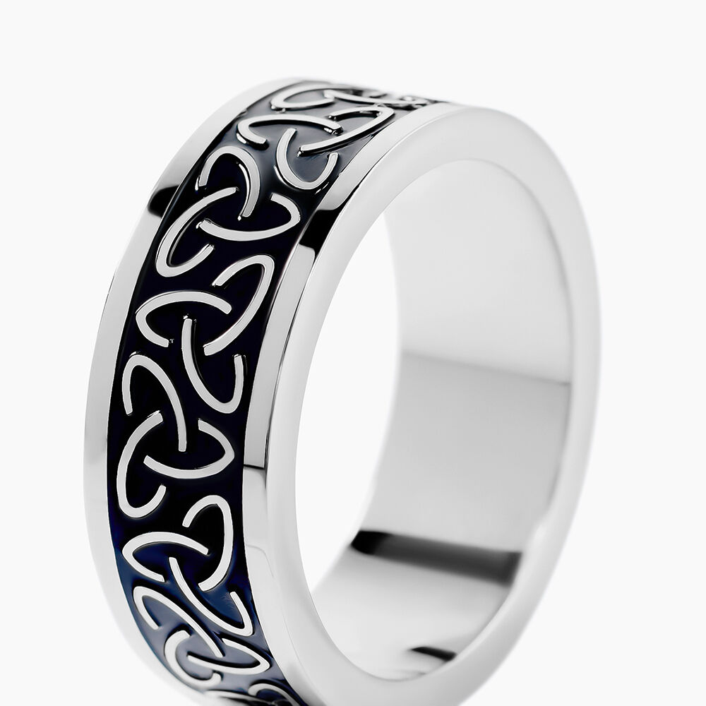 Bague Acier Blanc Ugo - Bijoux fantaisie Homme | Marc Orian