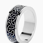 Bague Acier Blanc Ugo - Bijoux fantaisie Homme | Marc Orian