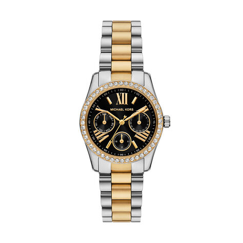 Montre Michael Kors Lexington Lux Noir - Montres &eacute;tanches Femme | Marc Orian