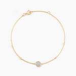 Bracelet Melisane Or Jaune Diamant - Bracelets cha&icirc;nes Femme | Marc Orian